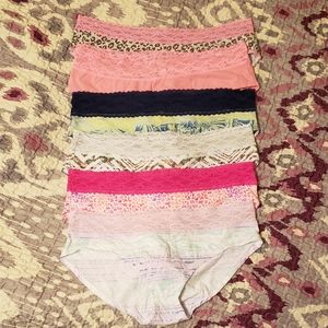 NWOT bundle of 6 Victoria's Secret panties
